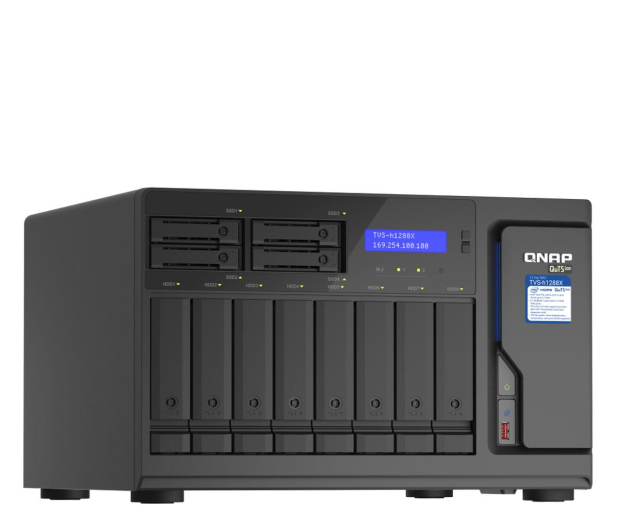 QNAP Serwer NAS TVS-h1288X-W1250-16G 12x0HDD Intel XeonW-1250 - 1262665 - zdjęcie 2